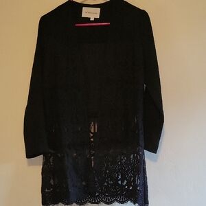BCBGeneration Black Lace Jacket